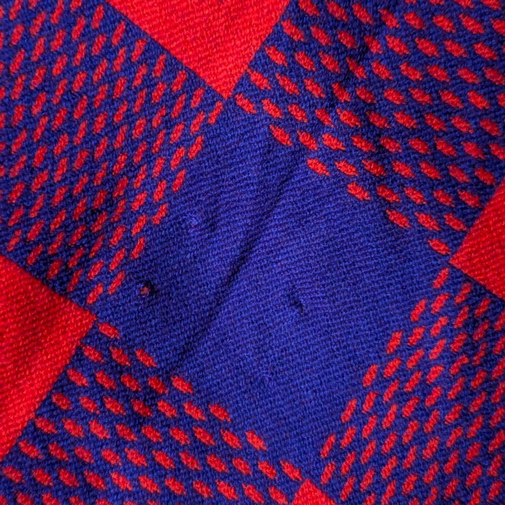 LOUIS VUITTON Damier Masai Large Wool Rug Blanket - RARE - Picture 12 of 16